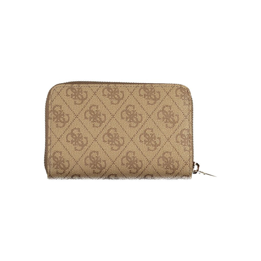 Guess Jeans Beige Polyurethane Women's Wallet