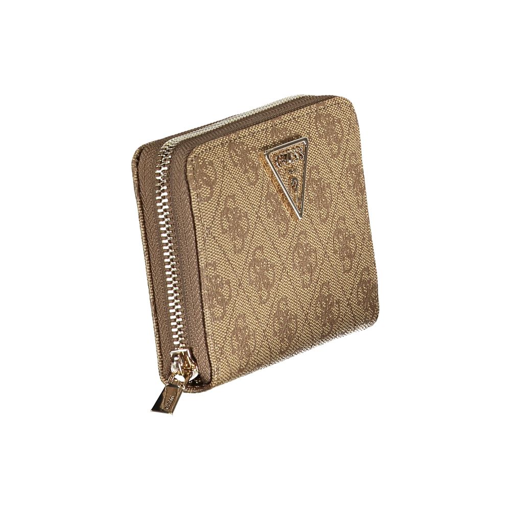 Guess Jeans Beige Polyurethane Women's Wallet
