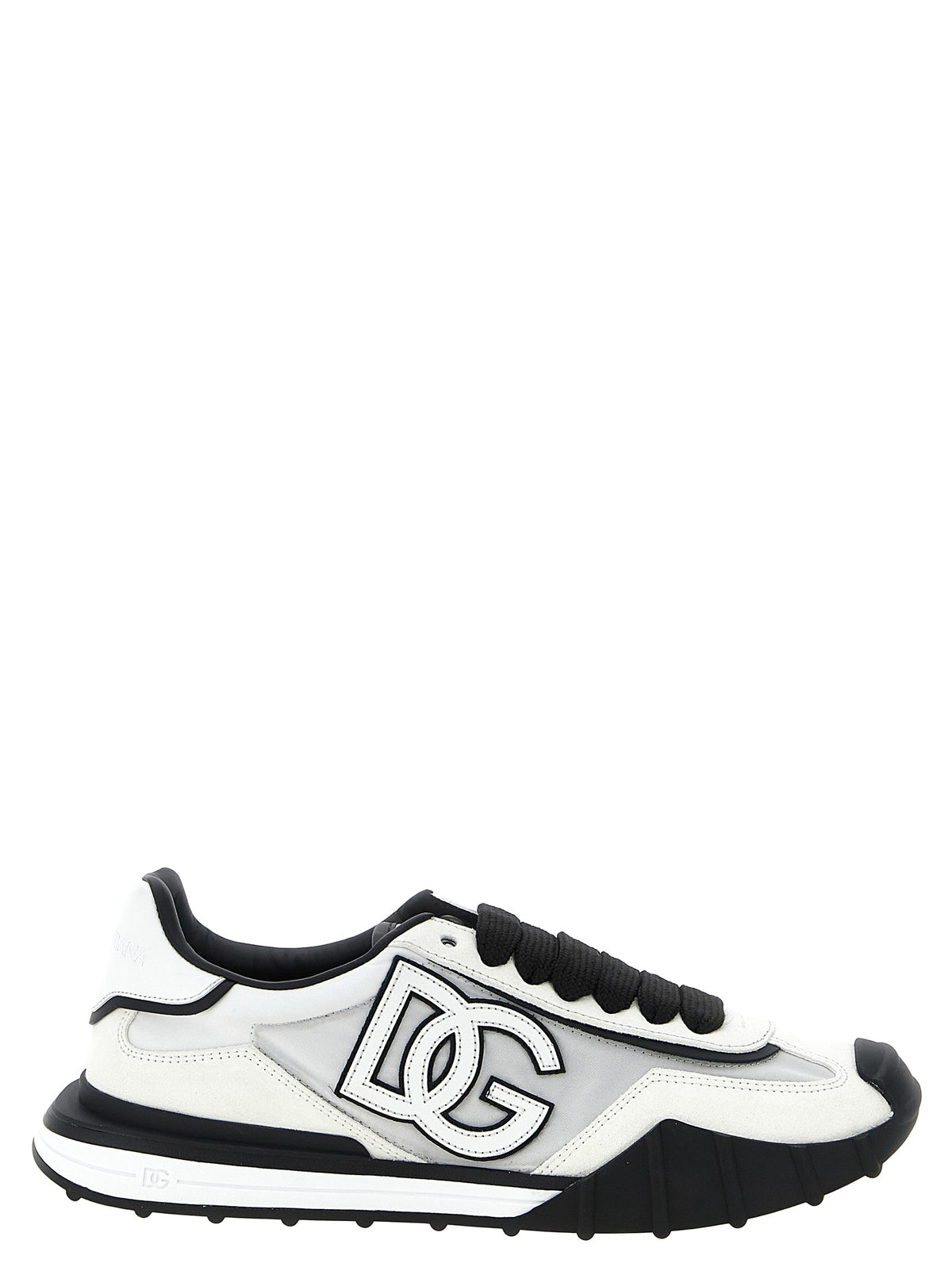 Dolce & Gabbana Zweifarbige Polyamid-Sneaker im Athletic-Stil