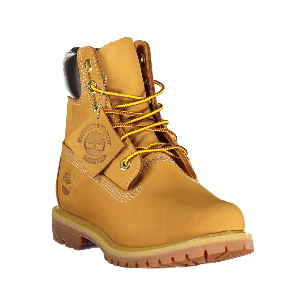 Timberland Gelbe Ankle Boots aus Polyester