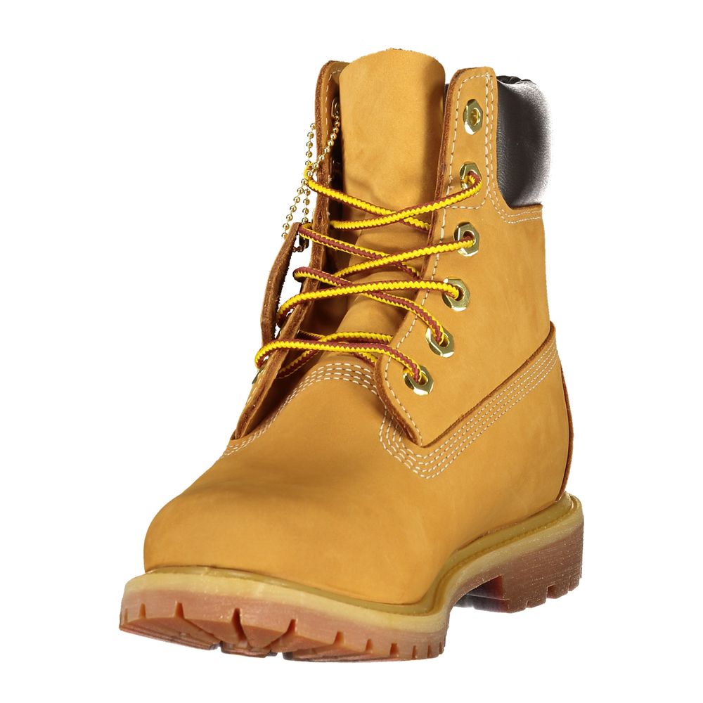 Timberland Gelbe Ankle Boots aus Polyester