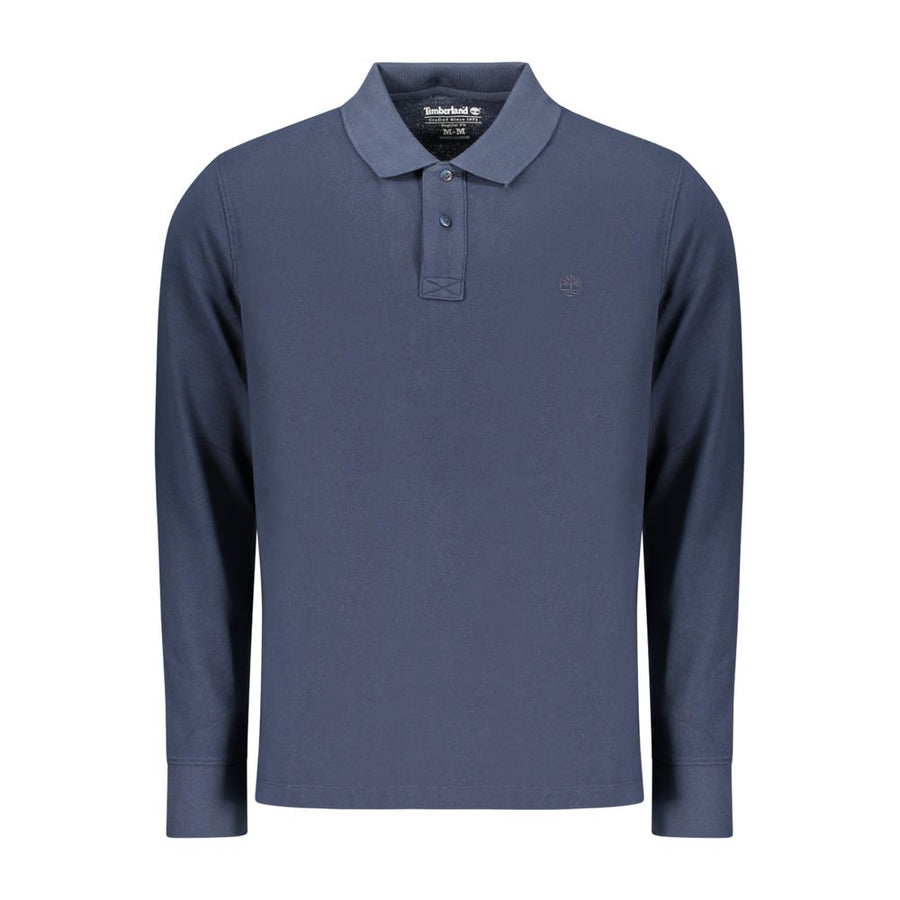 Timberland Blue Cotton Polo Shirt