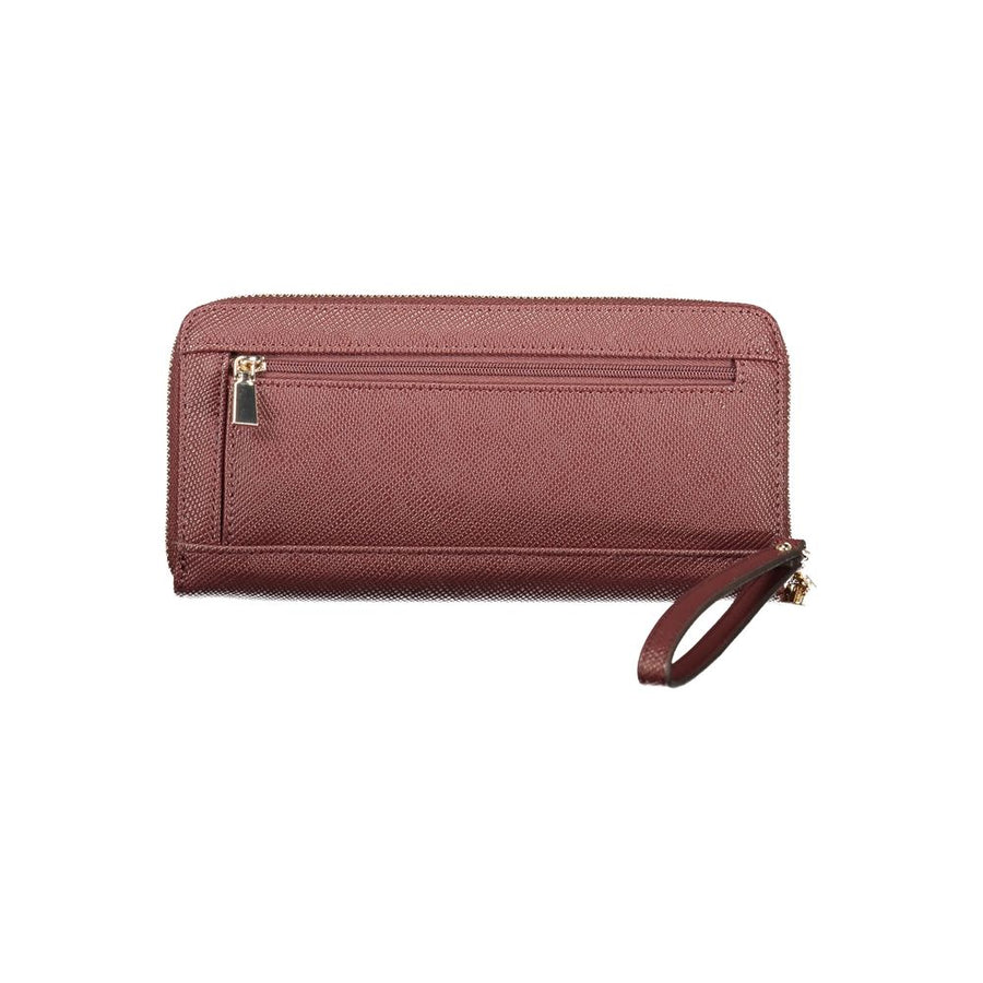 Guess Jeans Brown Polyethylene Wallet