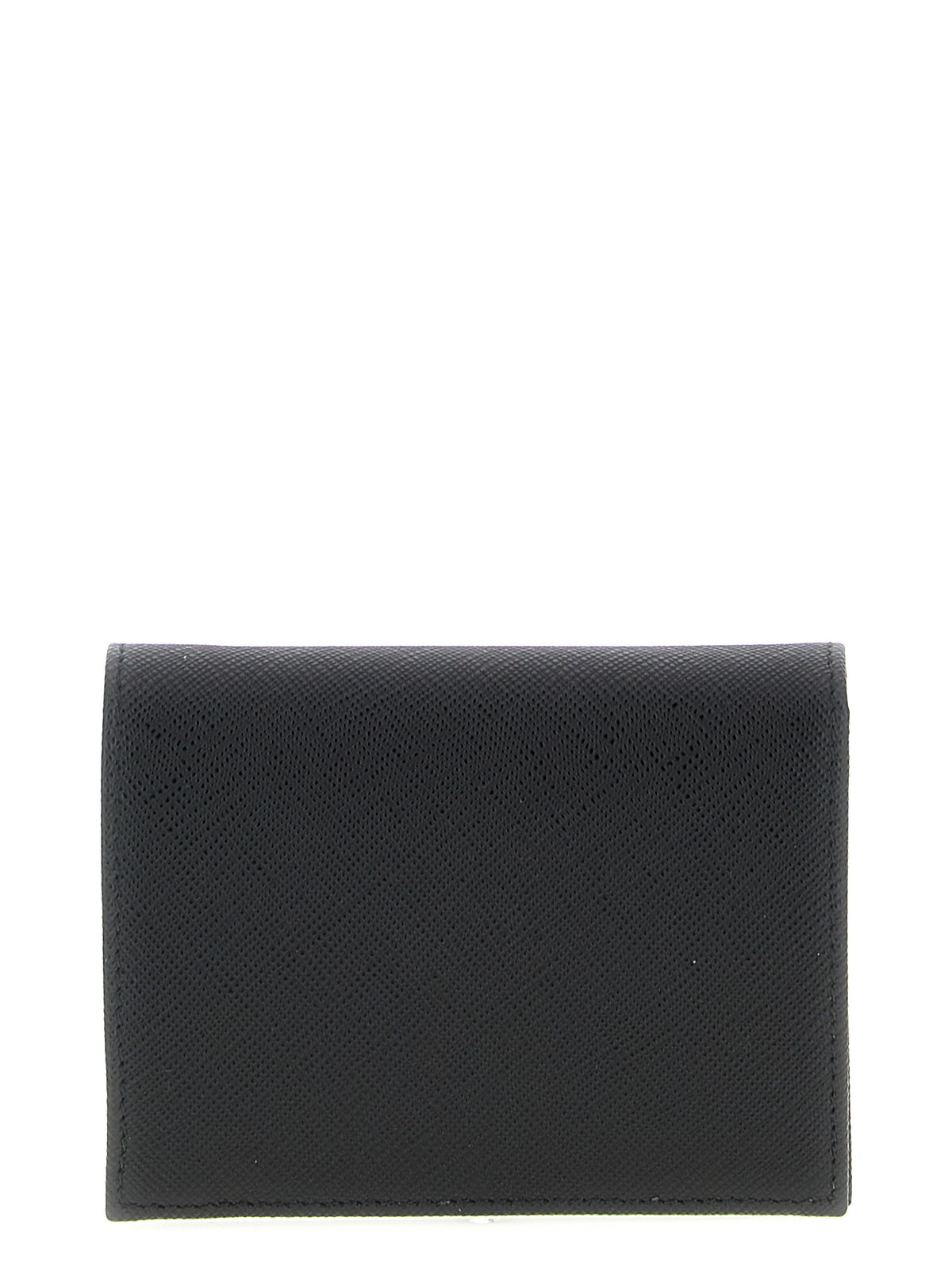 Prada Black Calf Leather Card Holder