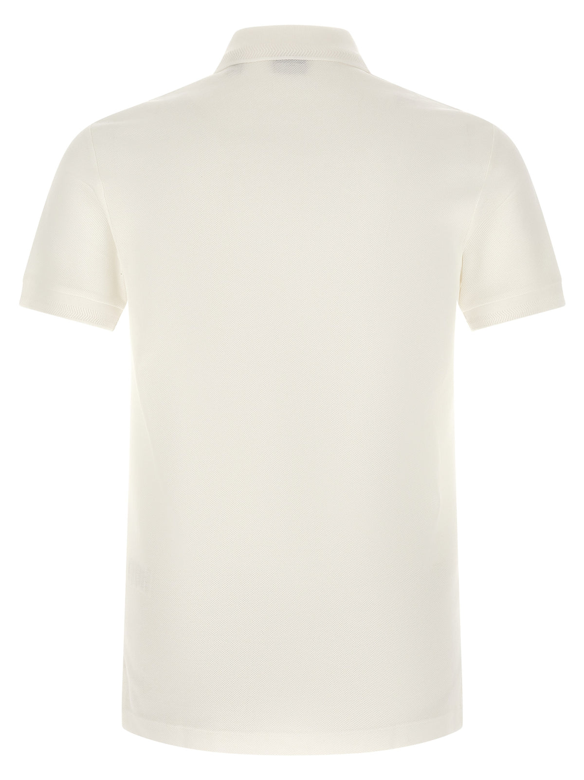 Burberry Weißes Poloshirt aus Baumwolle
