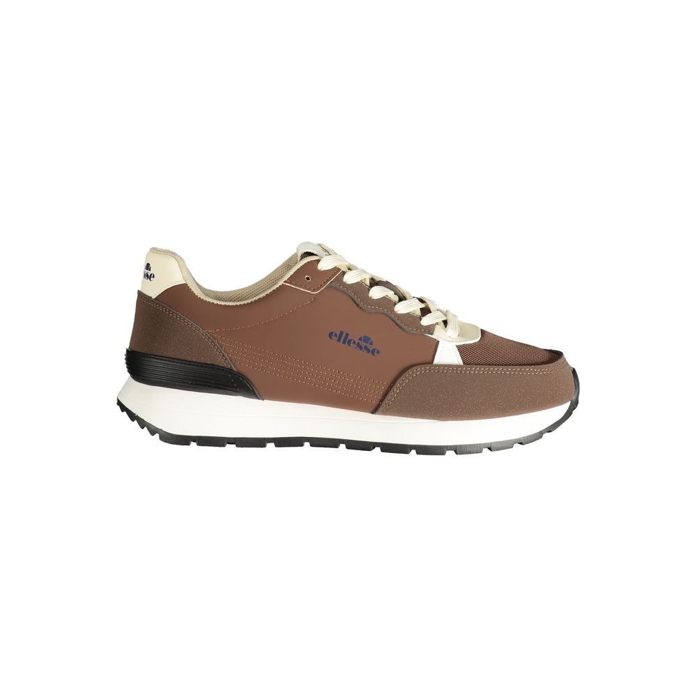 Ellesse Herren-Sneaker aus braunem Polyurethan