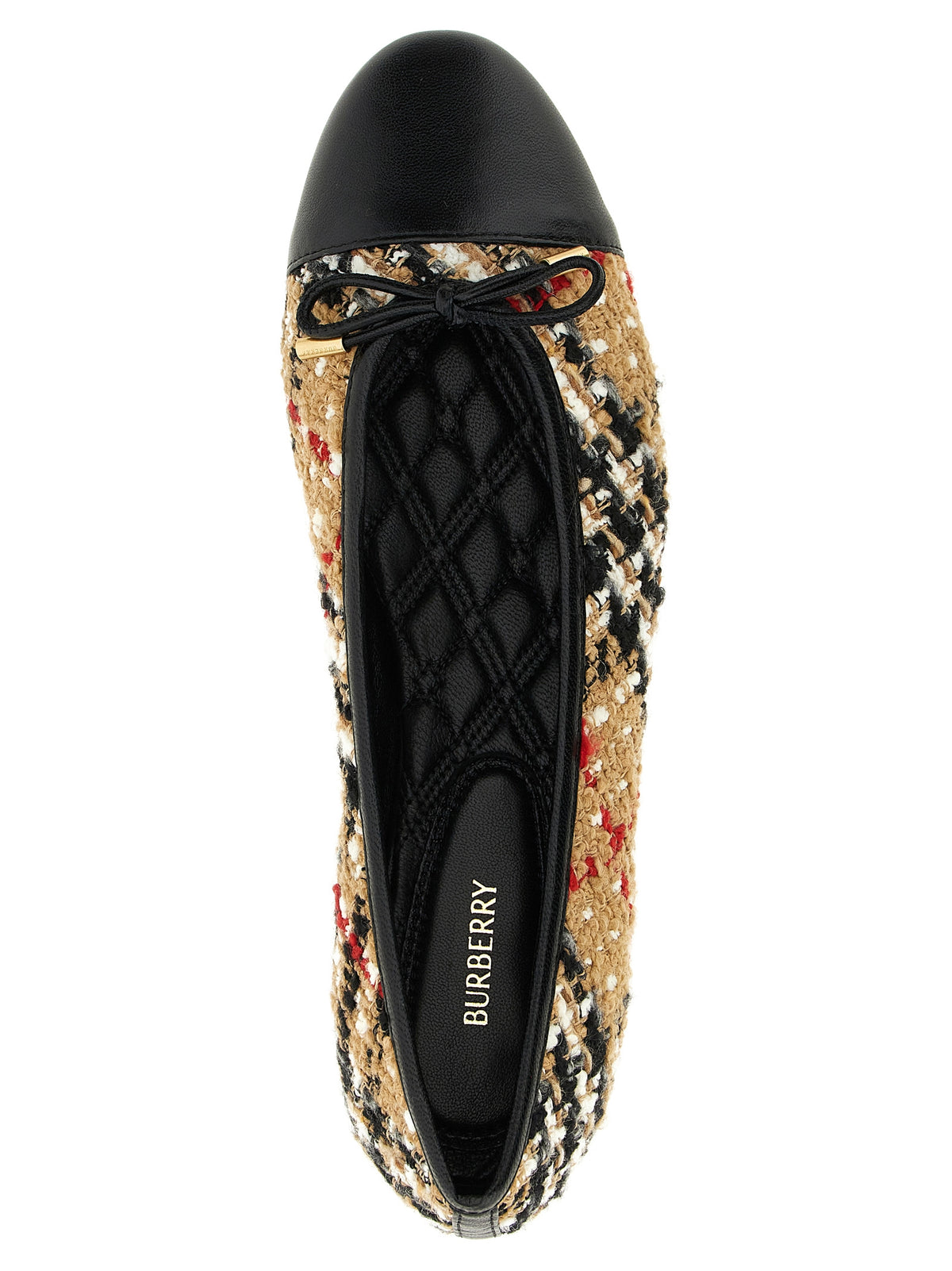 Burberry Mehrfarbige Ballerinas aus Polyester