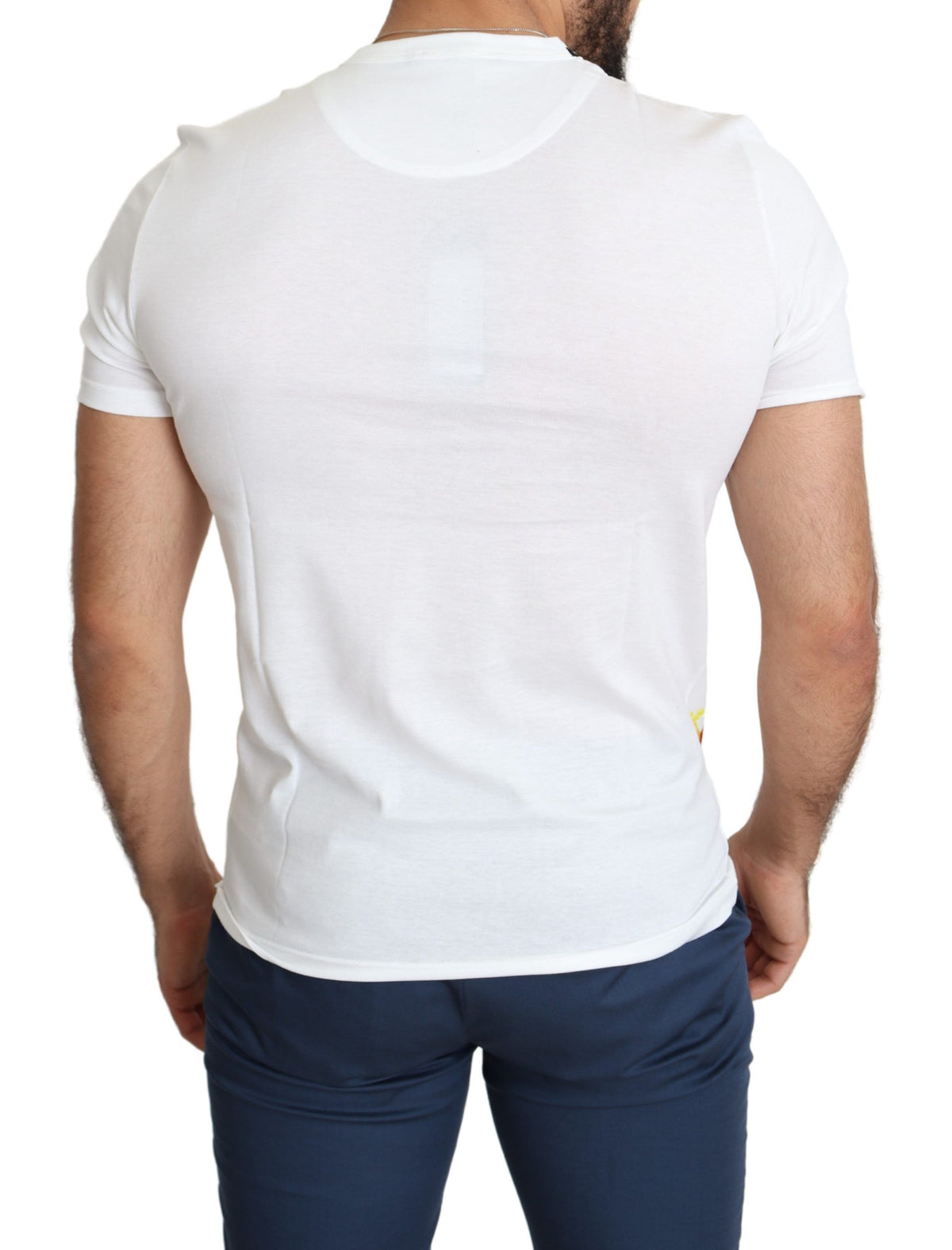 Dolce & Gabbana Men's White Saint Valentine Cotton Print T-Shirt
