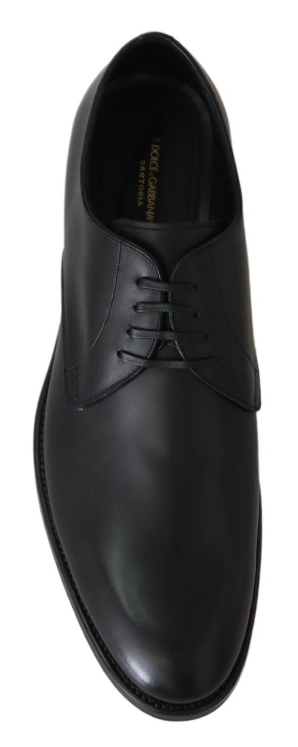 Dolce & Gabbana Black Leather SARTORIA Handmade Shoes