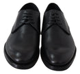 Dolce & Gabbana Schwarze SARTORIA Handgefertigte Lederschuhe
