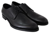 Dolce & Gabbana Schwarze SARTORIA Handgefertigte Lederschuhe