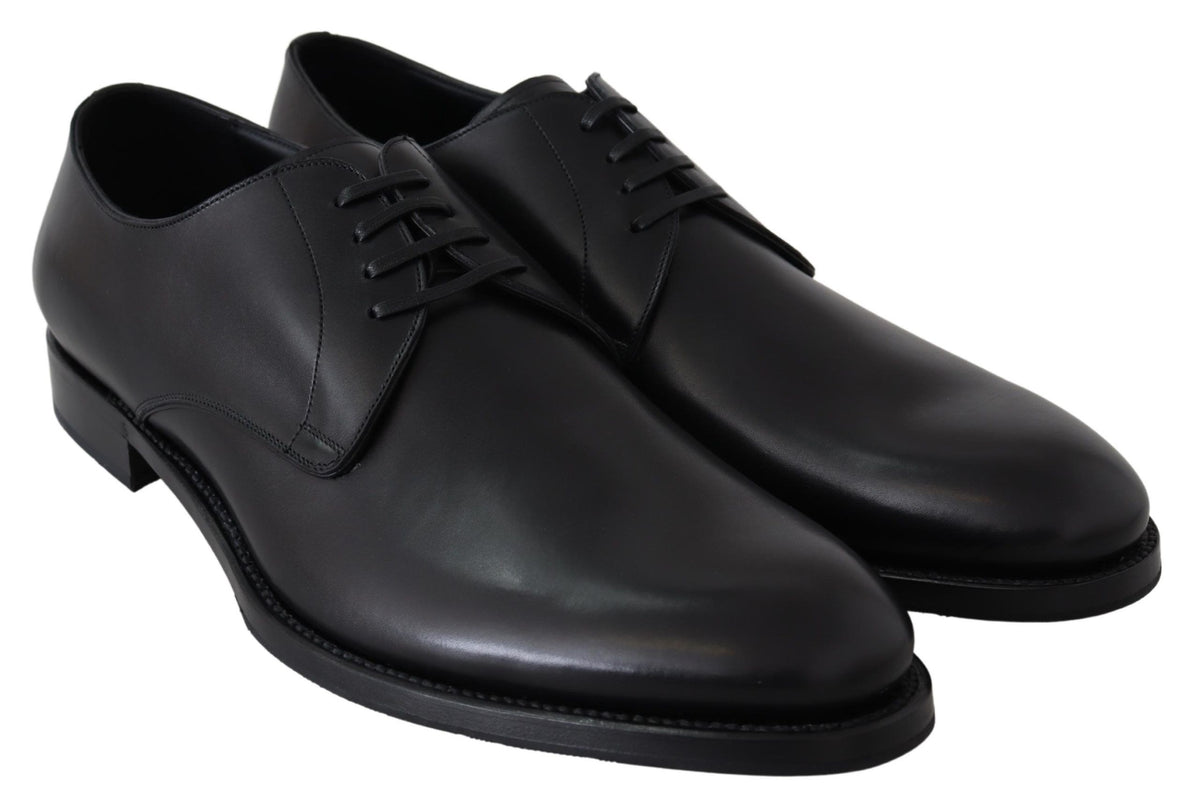Dolce & Gabbana Black Leather SARTORIA Handmade Shoes