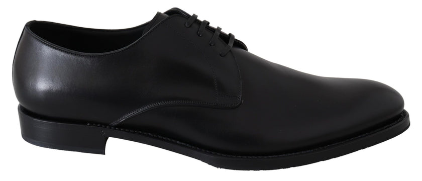 Dolce & Gabbana Schwarze SARTORIA Handgefertigte Lederschuhe