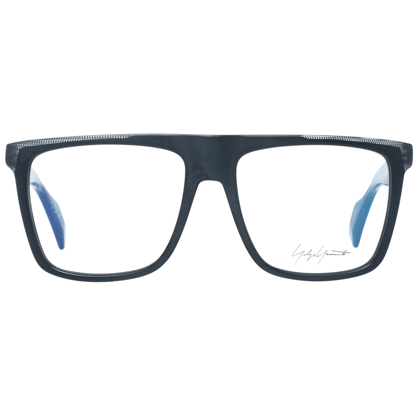 Yohji Yamamoto Schwarze Kunststoffbrille (Fassung)