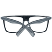 Yohji Yamamoto Schwarze Kunststoffbrille (Fassung)