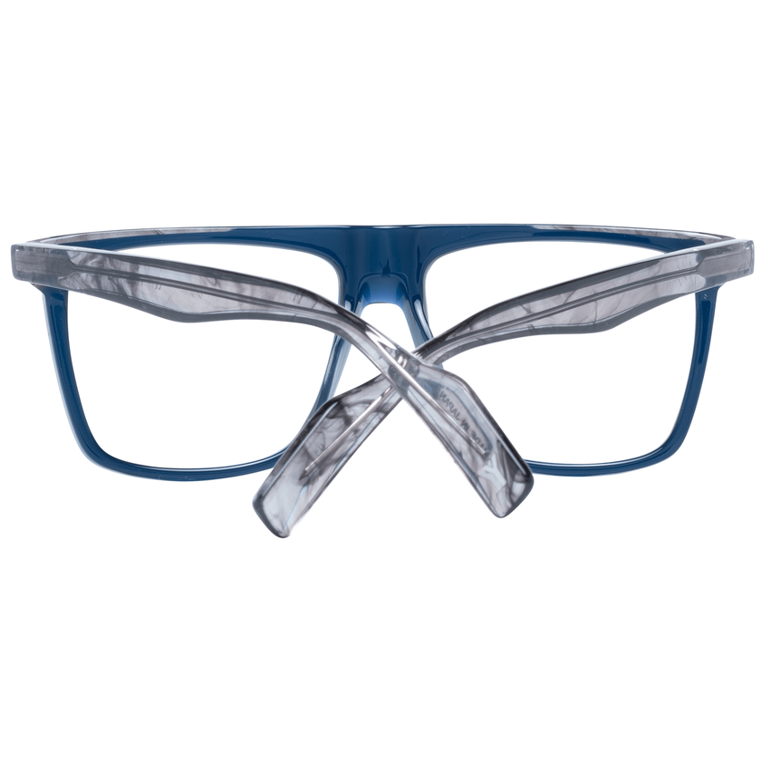Yohji Yamamoto Blaue Kunststoffbrille (Fassung)