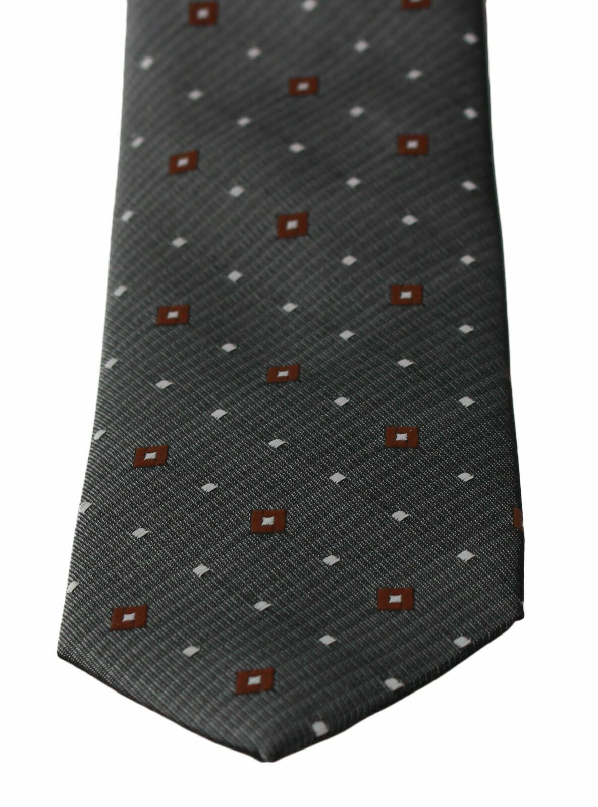 Dolce & Gabbana Grey Patterned Classic Slim Men's Tie