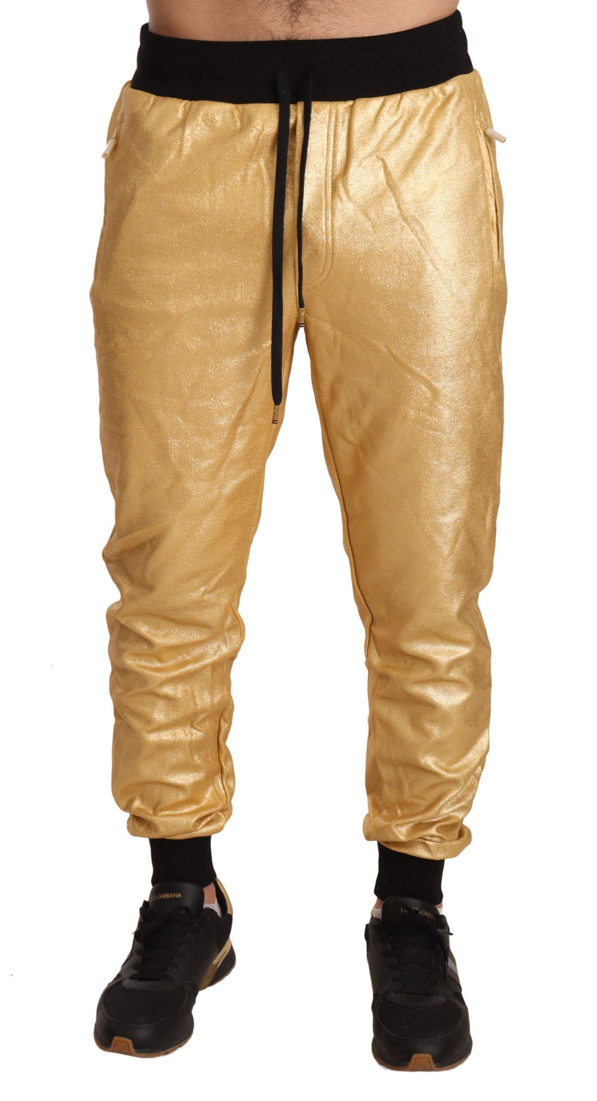 Dolce & Gabbana Year of the Golden Pig Cotton Trousers