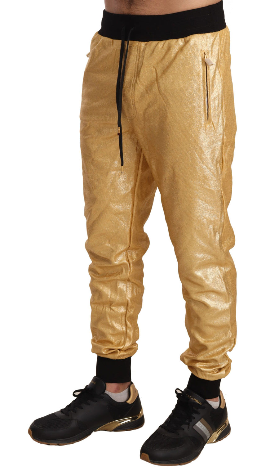 Dolce & Gabbana Year of the Golden Pig Cotton Trousers