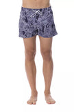 Roberto Cavalli Sport Men's Blue Polyester Swim Shorts