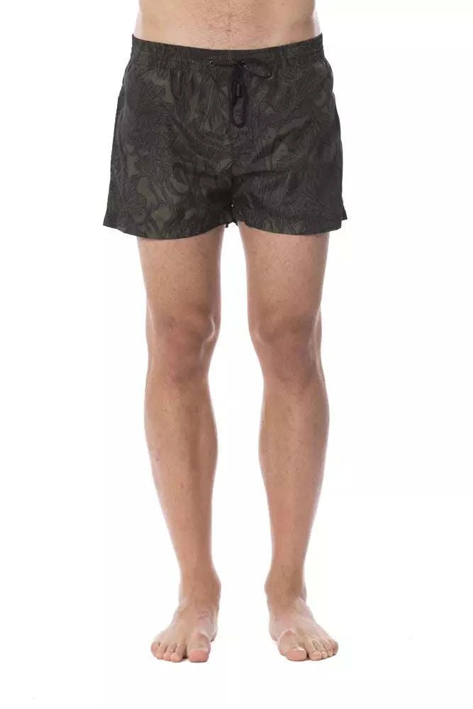 Roberto Cavalli Sport Men's Camouflage Swim Trunks