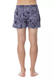 Roberto Cavalli Sport Men's Blue Polyester Swim Shorts
