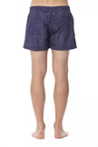Roberto Cavalli Sport Blue Polyester Swimwear