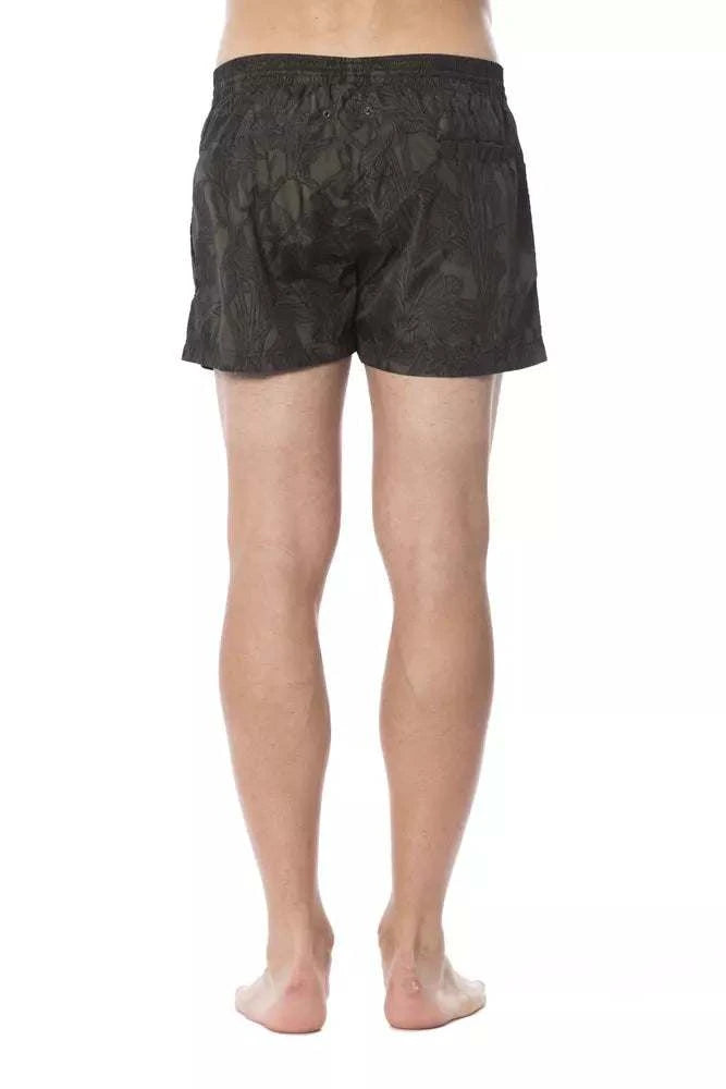Roberto Cavalli Sport Men's Camouflage Swim Trunks
