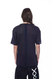 Nicolo Tonetto blaues Baumwoll-T-Shirt für Herren