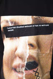 Nicolo Tonetto Herren T-Shirt aus schwarzer Baumwolle