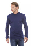 Verri Blauer Baumwollpullover für Herren