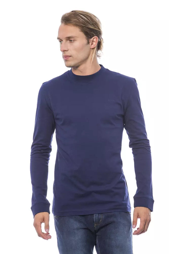 Herrenpullover Verri aus blauer Baumwolle