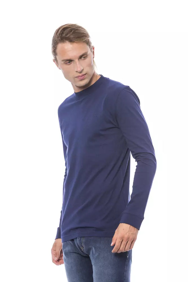 Herrenpullover Verri aus blauer Baumwolle