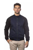 Verri Herren-Baumwoll-Bomberjacke in Blau