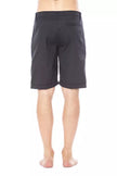 Verri schwarze Baumwoll-Bermudashorts für Herren