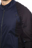 Verri Herren-Baumwoll-Bomberjacke in Blau