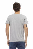 Trussardi Action Herren T-Shirt aus grauer Baumwolle