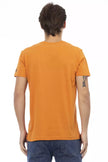 Trussardi Action Oranges Baumwoll-T-Shirt für Herren