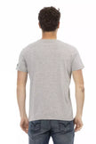 Trussardi Action Herren T-Shirt aus grauer Baumwolle