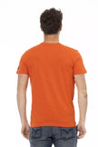 Trussardi Action Oranges Baumwoll-T-Shirt für Herren