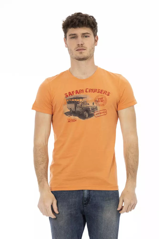 Trussardi Action Oranges Baumwoll-T-Shirt