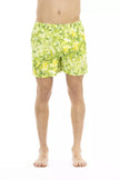 Just Cavalli Grüne Bikkembergs Badehose für Herren aus Polyester