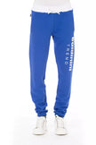 Baldinini Trend Blaue Baumwoll-Sporthose für Herren