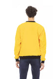 Baldinini Trend gelber Baumwollpullover