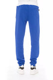 Baldinini Trend Blaue Baumwoll-Sporthose für Herren