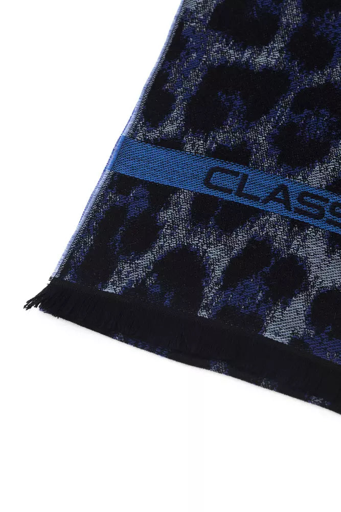 Cavalli Class Blauer Nylonschal