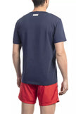 Bikkembergs blaues Baumwoll-T-Shirt für Herren