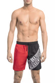 Bikkembergs Rote Polyester-Badehose für Herren