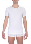 Bikkembergs Herren T-Shirt aus Baumwolle in Weiß