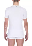 Bikkembergs Herren T-Shirt aus Baumwolle in Weiß